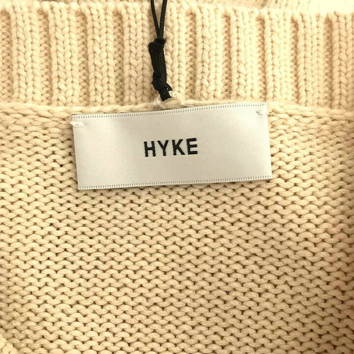 楽天市場】【美品】 HYKE / ハイク | 2021SS | C/N GANSEY SWEATER  