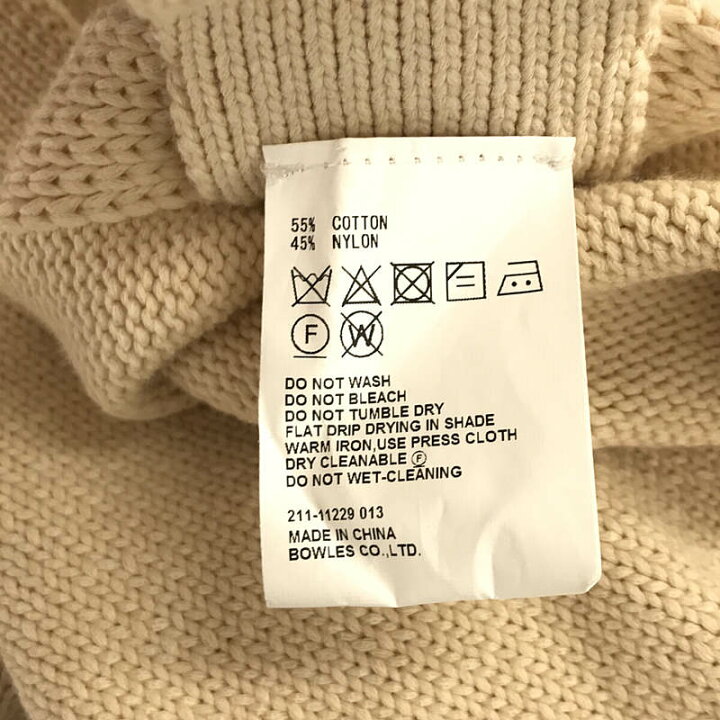 楽天市場】【美品】 HYKE / ハイク | 2021SS | C/N GANSEY SWEATER  