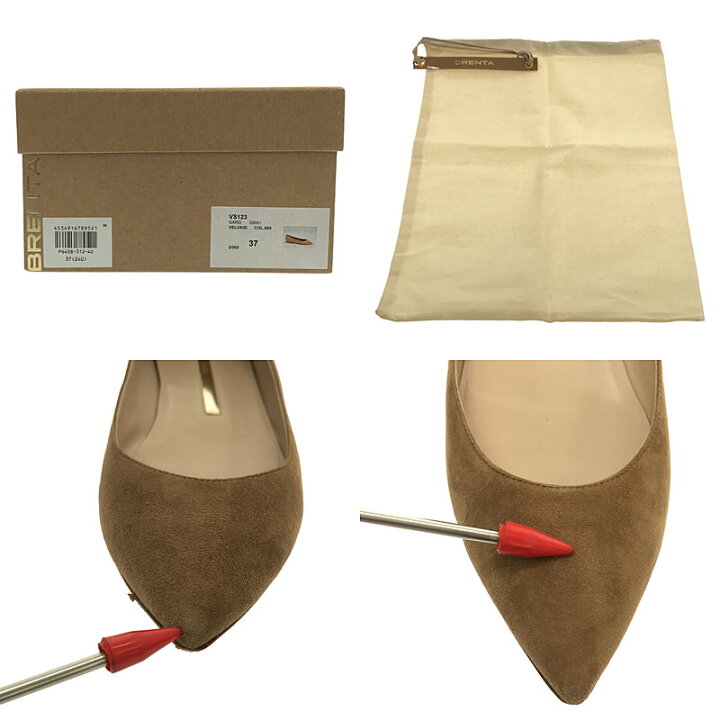 楽天市場】【美品】 BRENTA / ブレンタ | スエード ポインテッドトゥ 