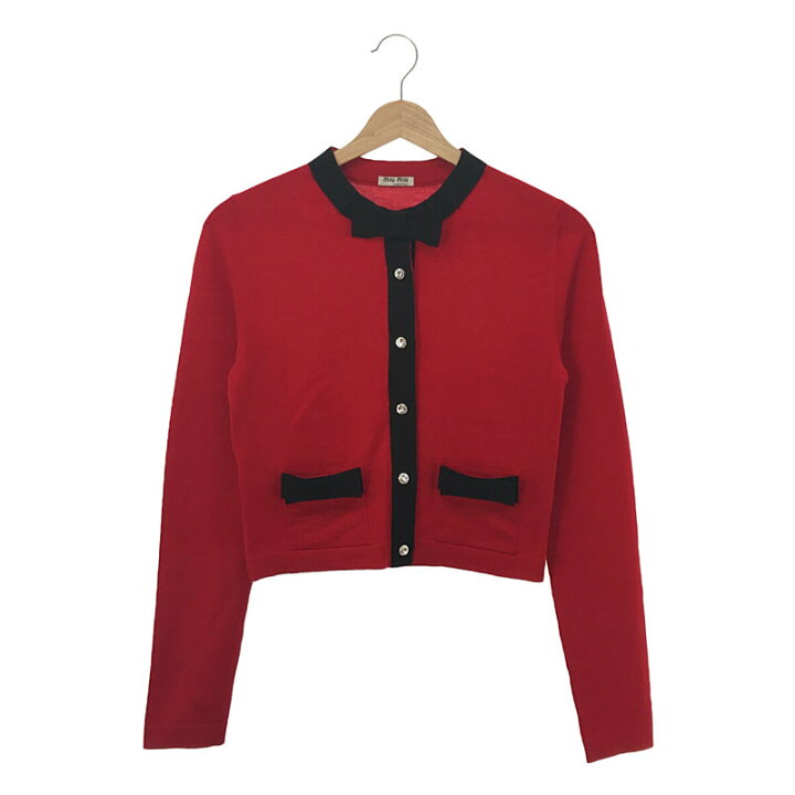 楽天市場】miu miu / ミュウミュウ | ビジューボタン バイカラー  