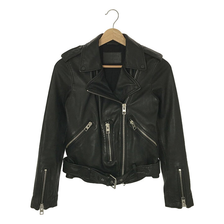 楽天市場】ALLSAINTS / オールセインツ | BALFERN BIKER ラムレザー 