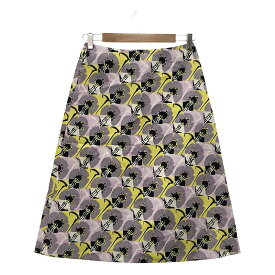 【美品】 MARNI / マルニ | デコフラワープリント フレアスカート | 36 | マルチカラー | レディース