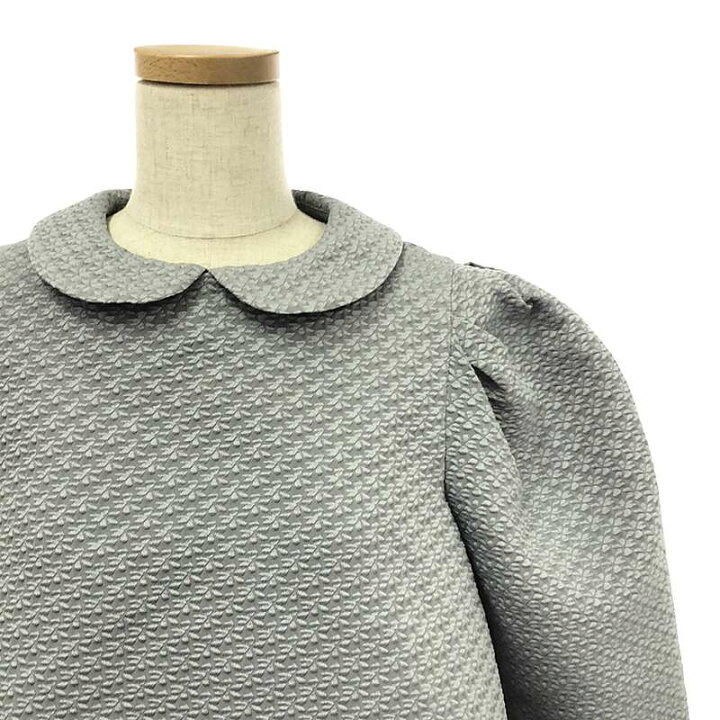 楽天市場】【美品】 Bluelea / ブルレア | Back flare jacquard blouse 