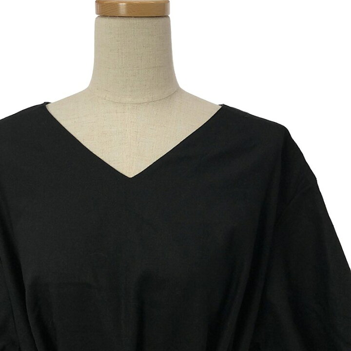 楽天市場】foufou / フーフー | THE DRESS #36 black linen dress 