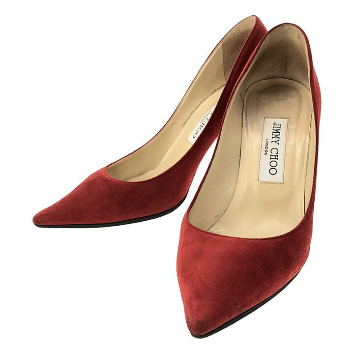 楽天市場】JIMMY CHOO / ジミーチュウ | スエード レザー ポインテッド 