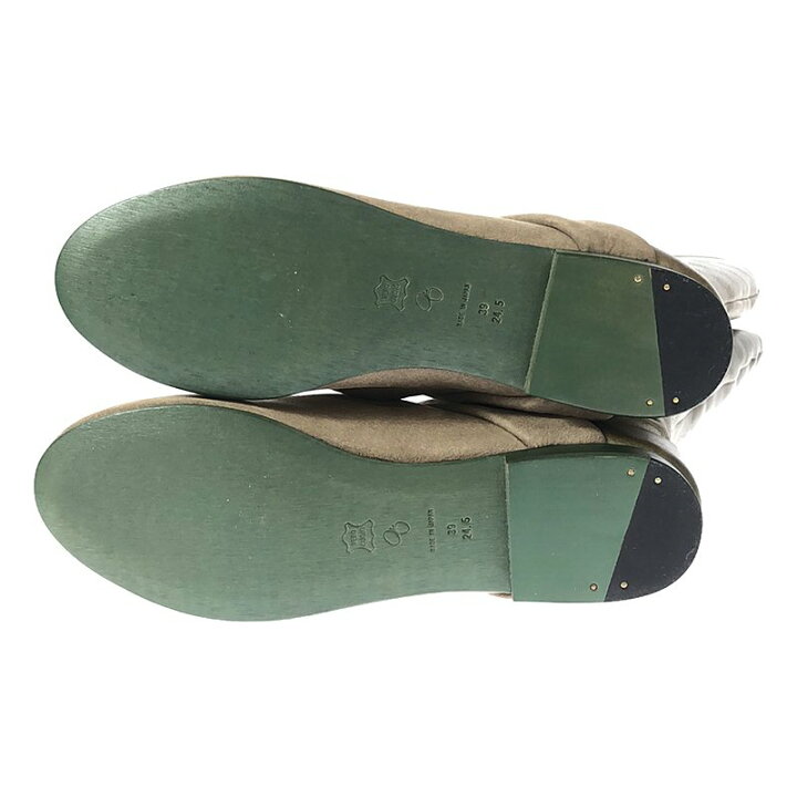 楽天市場】mina perhonen / ミナペルホネン | レザー ロングブーツ  