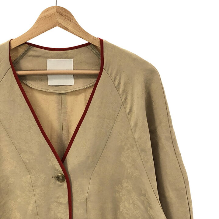 楽天市場】CLANE / クラネ | 2021SS | BOTANICALS JACQUARD DRESS COAT 