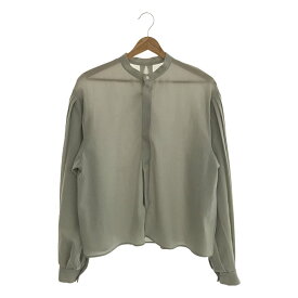 itochi / 服屋 イトチ | pacla? pleated sleeve blouse シャツ | F | アイスグレー | レディース