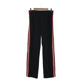 【美品】 GIVENCHY / ジバンシィ | サイドライン ジャージ トラックパンツ | 38 | ブラック/レッド | メンズ