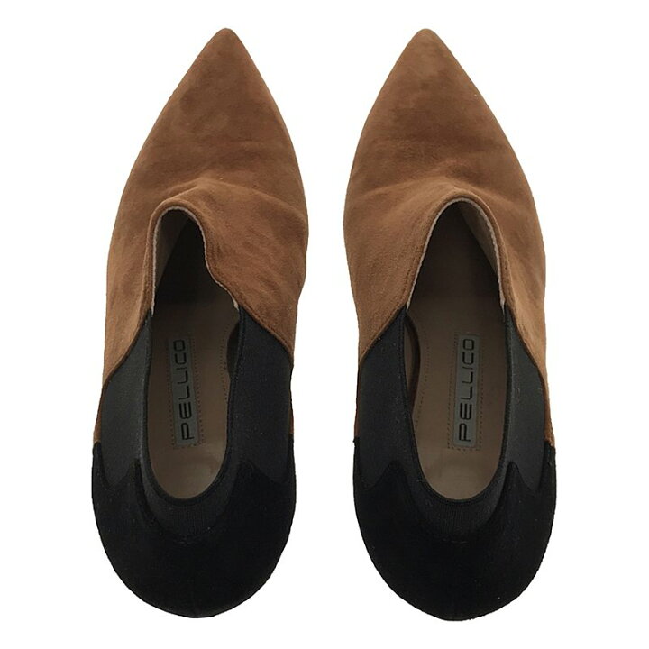 楽天市場】【美品】 PELLICO / ペリーコ | スエード バイカラー  