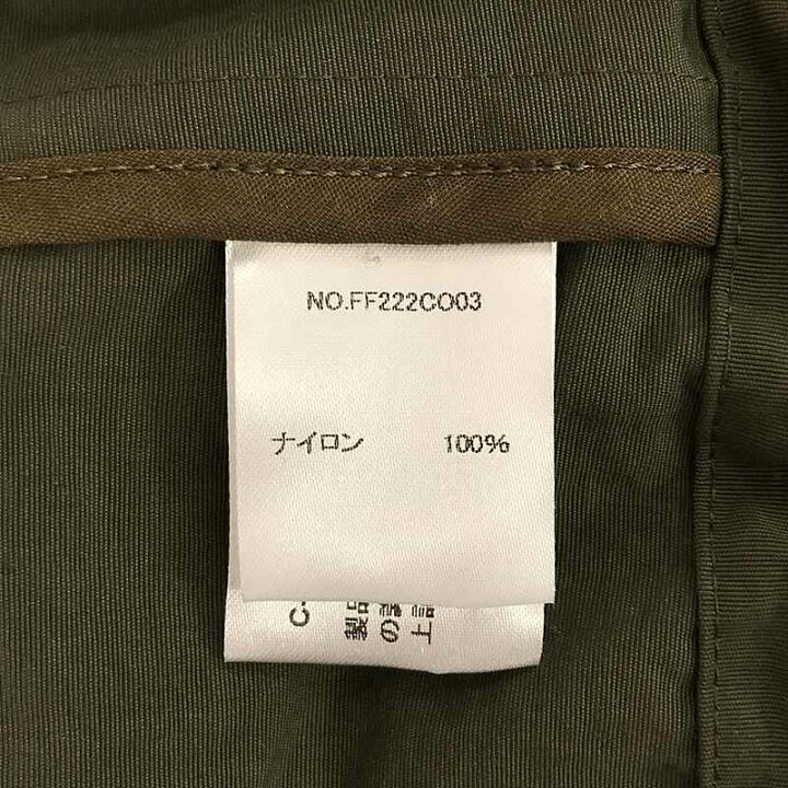 楽天市場】foufou / フーフー | 2022AW | light mods coat ライト  