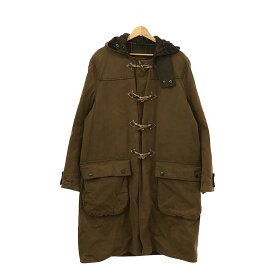 Barbour / バブアー | 00s A871 WAX DUFFLE COAT ワックス ダッフルコート | L | ブラウン | メンズ