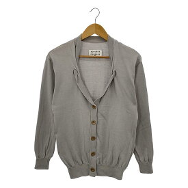 Maison Martin Margiela / メゾンマルタンマルジェラ | 2014SS | ニット Vネックカーディガン | S | グレー | レディース