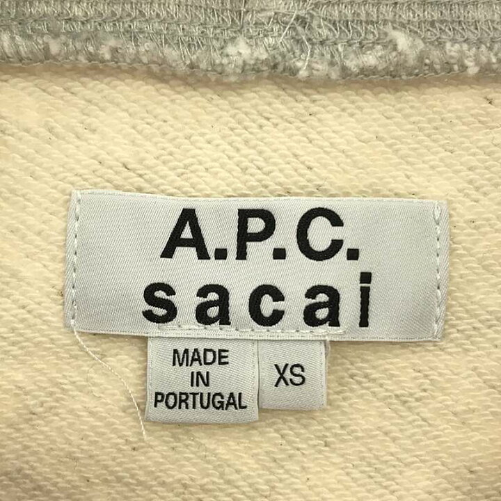 楽天市場】sacai / サカイ | × A.P.C. / アーペーセー ロゴ プル 
