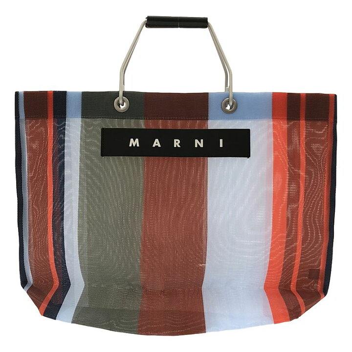 楽天市場】【美品】 MARNI / マルニ | FLOWER CAFE ストライプトート 