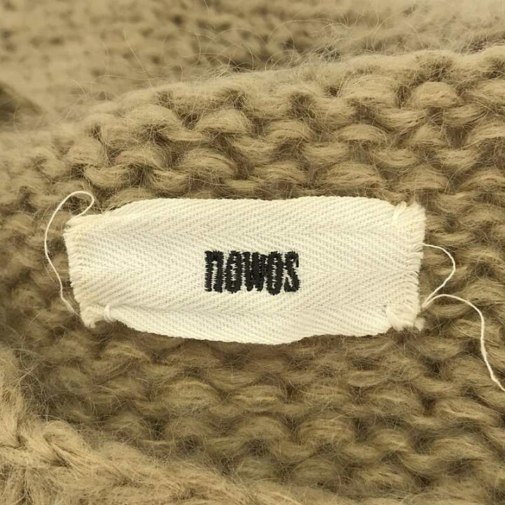楽天市場】NOWOS / ノーウォス | モヘア ローゲージ クルーネック 