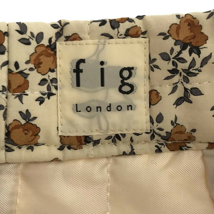 楽天市場】fig London / フィグロンドン | 花柄 キルティング ロング 
