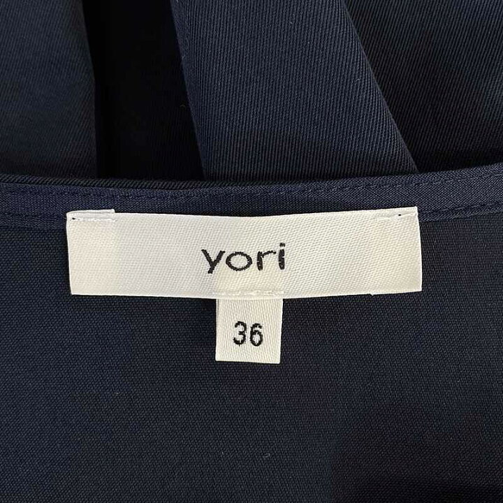 楽天市場】【美品】 yori / ヨリ | 2022SS | ダブルクロスフリルジレ 