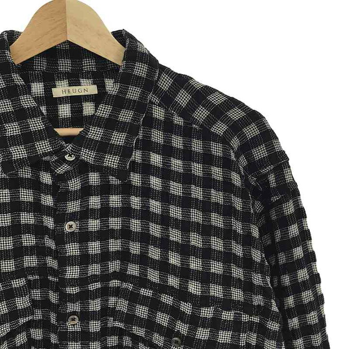 楽天市場】HEUGN / ユーゲン | SHIRT 056 / Bobby Check ウール混シア 
