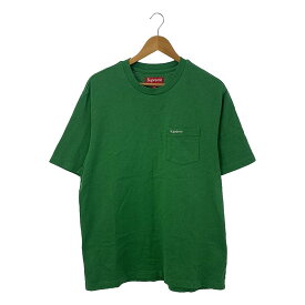 SUPREME / シュプリーム | 2023AW | S/S Pocket Tee / ロゴ ポケット Tシャツ カットソー | M | Green | メンズ