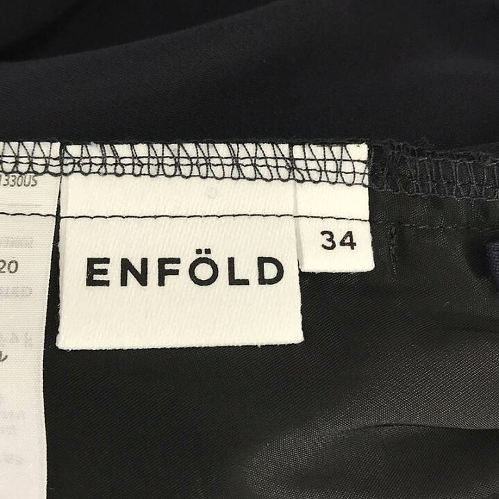 楽天市場】ENFOLD / エンフォルド | RELAX ELASTIC WIDE-TROUSERS 