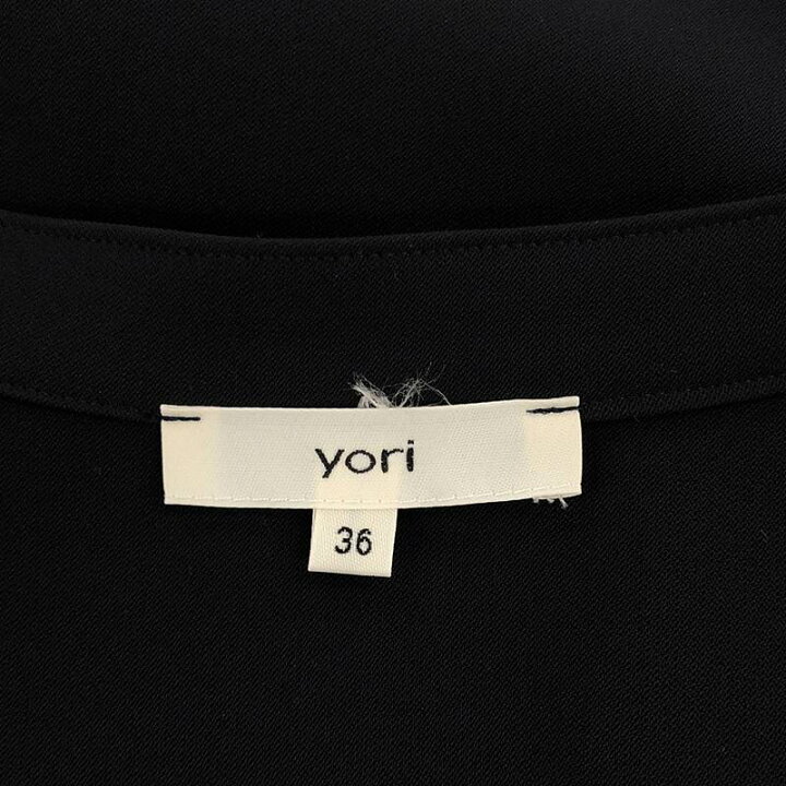 楽天市場】【美品】 yori / ヨリ | ギャザースリーブ タイ ワンピース  