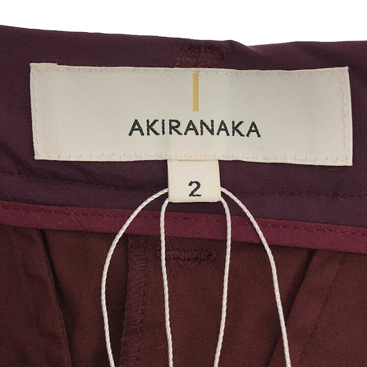 楽天市場】【新品】 AKIRANAKA / アキラナカ | pleats pants 