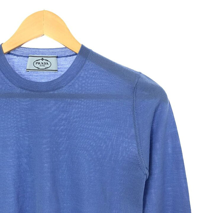 楽天市場】PRADA / プラダ | クルーネックニット | 38 | ブルー系  