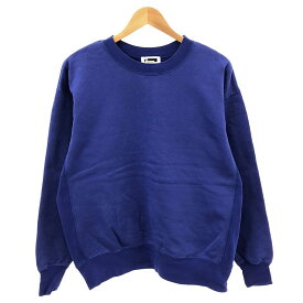 H BEAUTY&YOUTH / エイチビューティアンドユース | CREW NECK SWEAT クルーネック スウェット | M | ブルー | メンズ