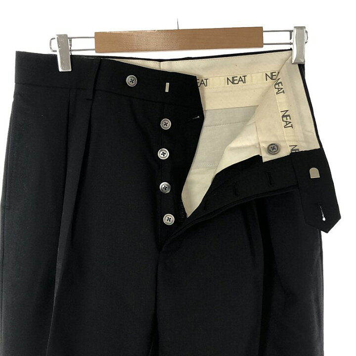 楽天市場】【美品】 NEAT / ニート | ウール 2タック スラックス | 46 