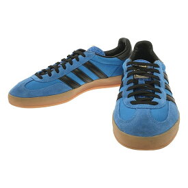 【美品】 adidas / アディダス | GAZELLE INDOOR スニーカー | 26 | ブルー/ブラック | メンズ