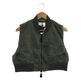 【在庫一掃SALE】【美品】 HYKE / ハイク | 2023AW | TYPE MA-1 CROPPED TOP ジャケット | F | カーキ | レディース
