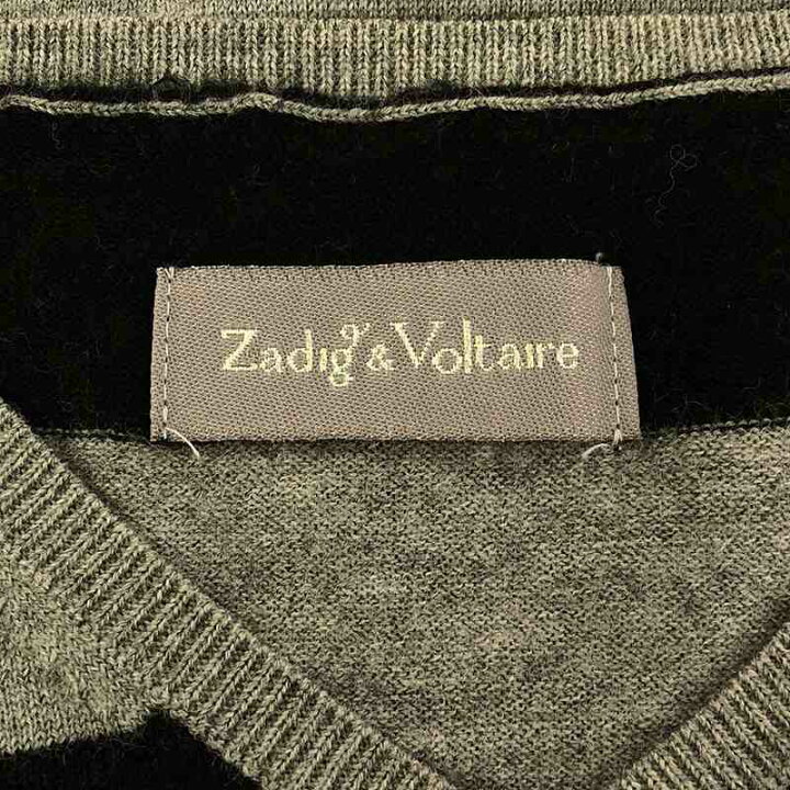 楽天市場】ZADIG&VOLTAIRE / ザディグエヴォルテール | ウール Vネック 