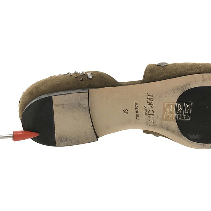 楽天市場】【美品】 JIMMY CHOO / ジミーチュウ | GLOBE FLAT 