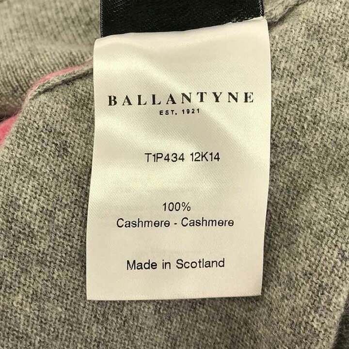 楽天市場】【美品】 BALLANTYNE / バランタイン | カシミヤ100 Vネック 
