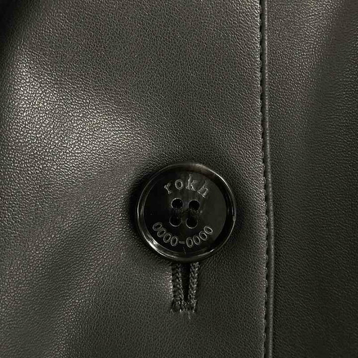 楽天市場】【美品】 Rokh / ロック | フェイクレザー レイヤード  