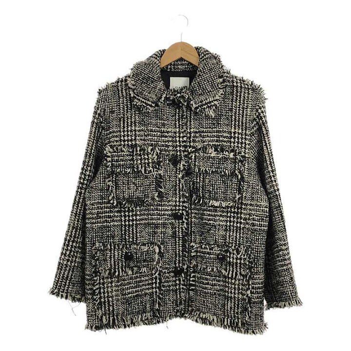 楽天市場】【美品】 CLANE / クラネ | MIX TWEED BLOUSON / ミックス 