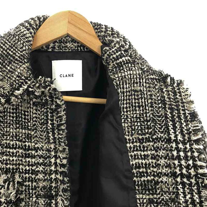 楽天市場】【美品】 CLANE / クラネ | MIX TWEED BLOUSON / ミックス 