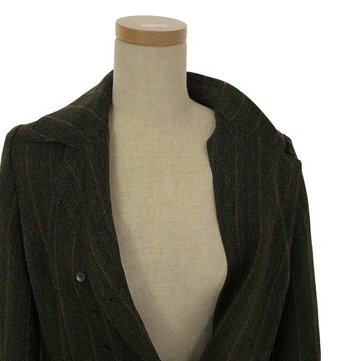 楽天市場】【美品】 foufou / フーフー | open collar herringbone one  