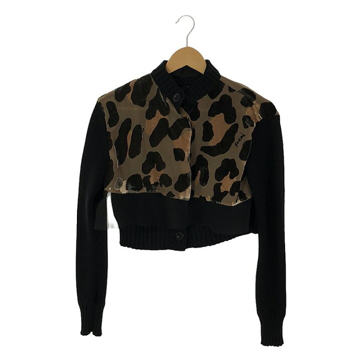 楽天市場】【美品】 sacai / サカイ | 2022SS | Leopard Knit Cardigan  
