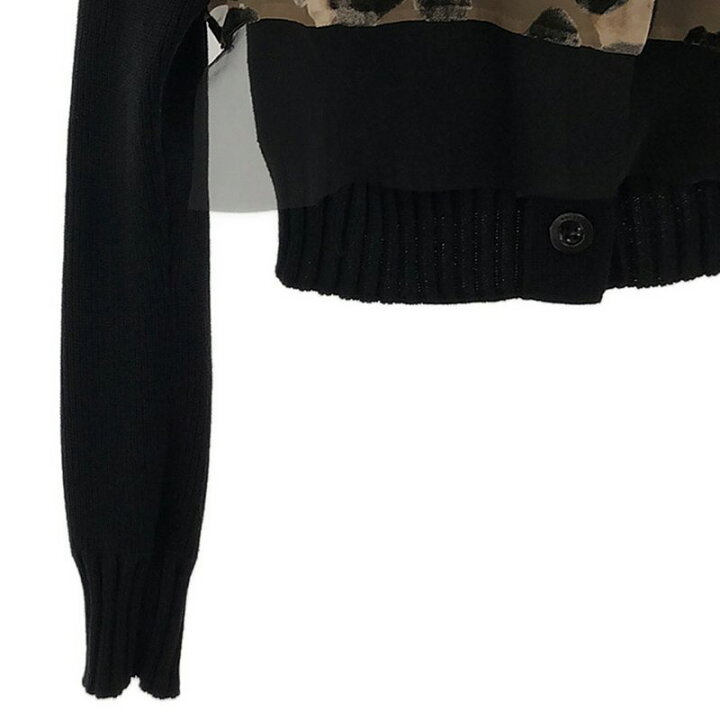 楽天市場】【美品】 sacai / サカイ | 2022SS | Leopard Knit Cardigan 