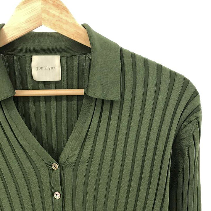 楽天市場】jonnlynx / ジョンリンクス | knit shirts リブニットシャツ 