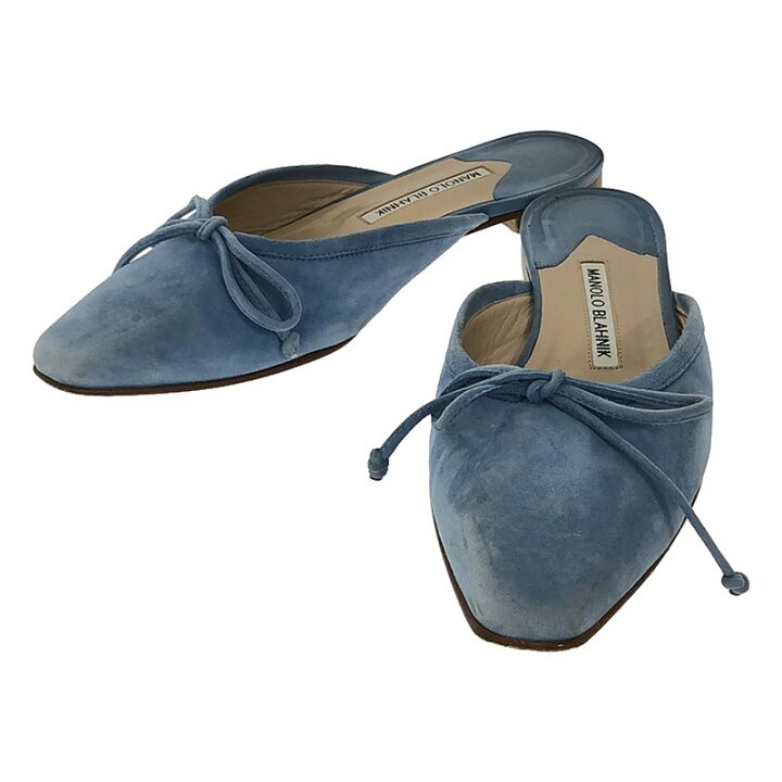 楽天市場】MANOLO BLAHNIK / マノロブラニク | BALLERIMU スエード  