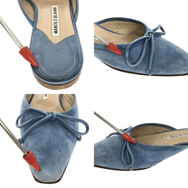 楽天市場】MANOLO BLAHNIK / マノロブラニク | BALLERIMU スエード  