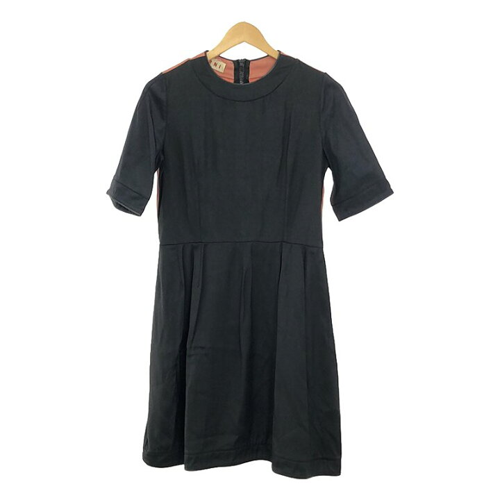 楽天市場】MARNI / マルニ | パイピング レザー切替 バックジップ 