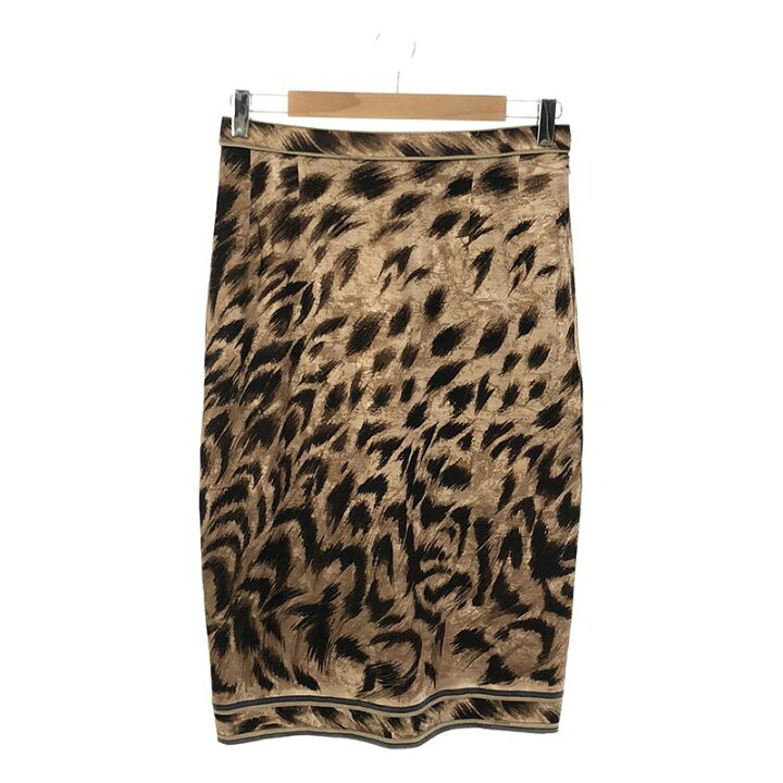 楽天市場】LEONARD / レオナール | ヒョウ柄 ロングスカート | 73  
