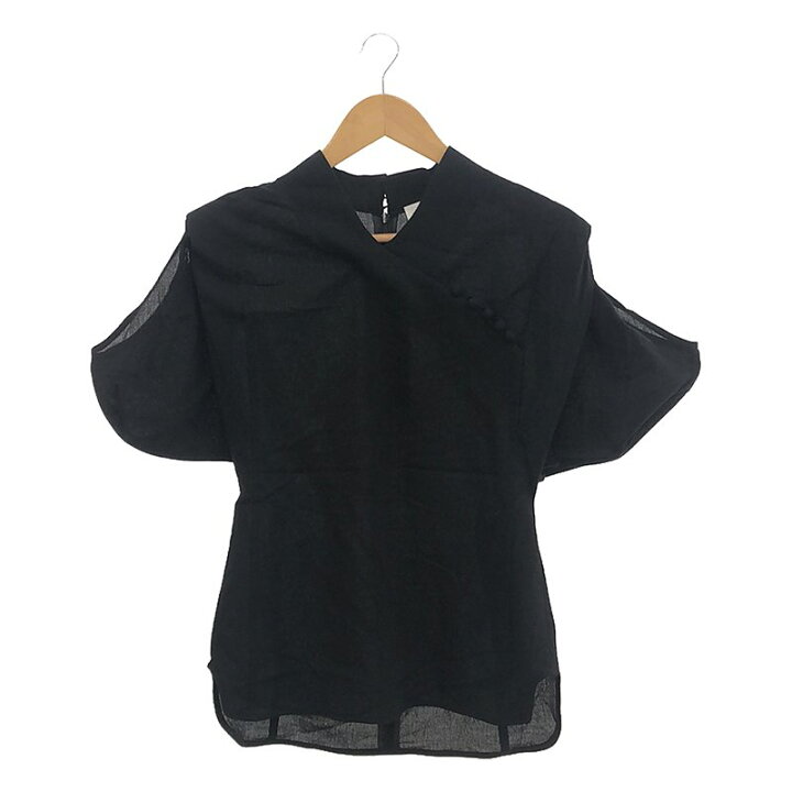 楽天市場】Mame Kurogouchi / マメクロゴウチ | Crepe Buttoned V-Neck 