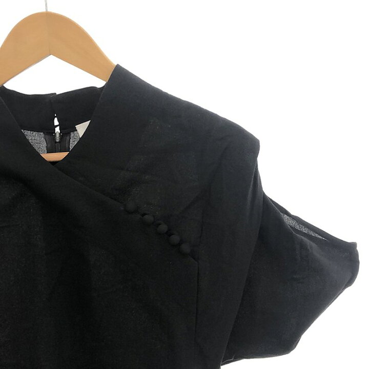 楽天市場】Mame Kurogouchi / マメクロゴウチ | Crepe Buttoned V-Neck 