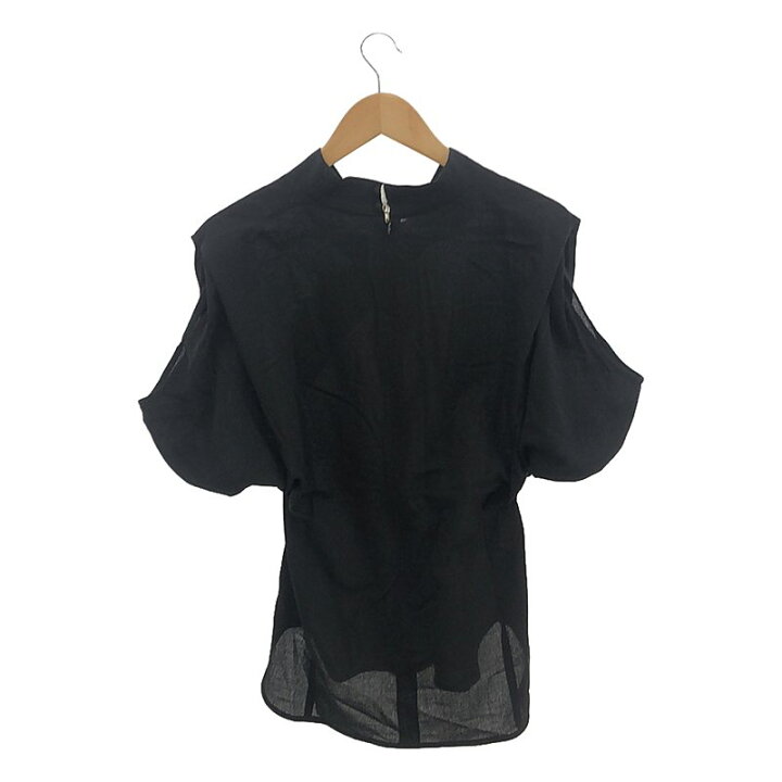 楽天市場】Mame Kurogouchi / マメクロゴウチ | Crepe Buttoned V-Neck 