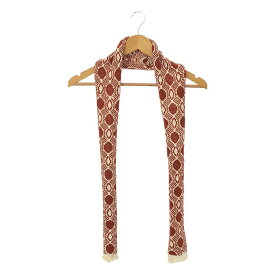 【新品】 OLUBIYI THOMAS / オルヴィトーマス | 2022AW | wool scarf ウール ジャガード ストール マフラー | F | ラスト | メンズ